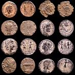 Romeinse Rijk. Lot comprising eight (8) AE coins: