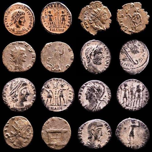 Romeinse Rijk. Lot comprising eight (8) AE coins:, Postzegels en Munten, Munten | Europa | Niet-Euromunten