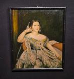 Scuola europea (XX), da Ingres - Ritratto di dama, Antiek en Kunst