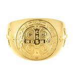Ring - 14 karaat Geel goud, Handtassen en Accessoires, Ringen, Nieuw
