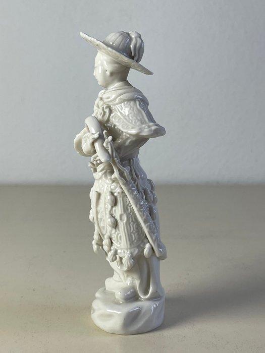Chinese boogschutter – witte porselein - Porselein - 20e, Antiek en Kunst, Antiek | Overige Antiek