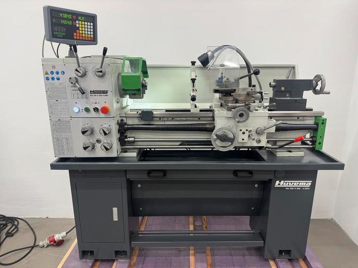 HUVEMA draaibank, Doe-het-zelf en Bouw, Draaibanken, 500 tot 1000 mm, Metaaldraaibank, Nieuw