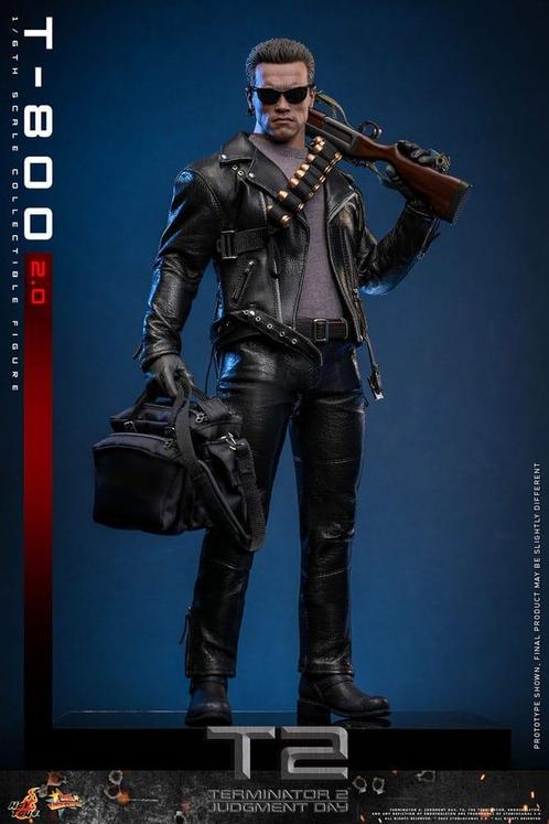 Terminator 2 Action Figure 1/6 T-800 2.0 32 cm, Verzamelen, Film en Tv, Ophalen of Verzenden