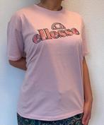ellesse T-Shirt Logo Glitter (Roze) Maten: Medium & XL, Vêtements | Femmes, T-shirts, Verzenden