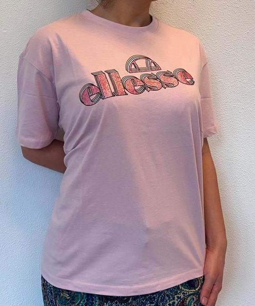 ellesse T-Shirt Logo Glitter (Roze) Maten: Medium & XL, Vêtements | Femmes, T-shirts, Envoi
