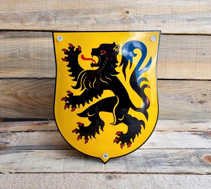 Wapenschild Vlaanderen, Verzamelen, Merken en Reclamevoorwerpen, Verzenden