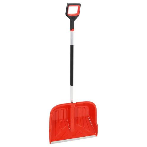 vidaXL Sneeuwschep 136 cm aluminium rood, Doe-het-zelf en Bouw, Gereedschap | Handgereedschap, Nieuw, Verzenden