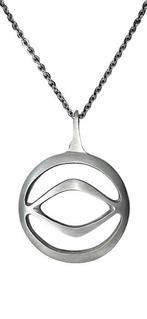 Tavsen Denmark - Étain (Poterie) - Collier avec pendentif