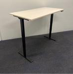 Refurbished elektrische zit-sta bureau, 160x80 cm, Ahorn, Huis en Inrichting, Bureaus, In hoogte verstelbaar, Nieuw, Stabureau