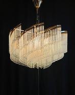 Plafonnier - Laiton, Cristal - Lustre italien