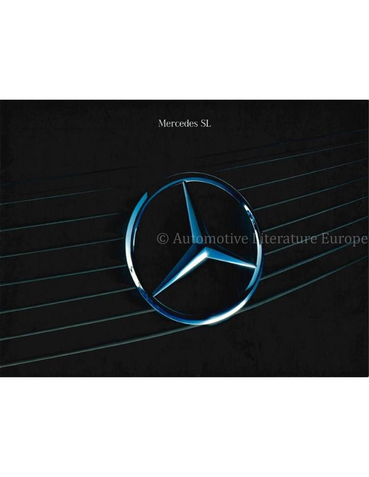 1992 MERCEDES BENZ SL KLASSE BROCHURE FRANS, Boeken, Auto's | Folders en Tijdschriften