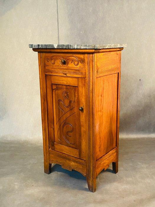 Kabinet - Hout, Marmer, Italiaanse ambachtssnijderij begin, Antiek en Kunst, Curiosa en Brocante