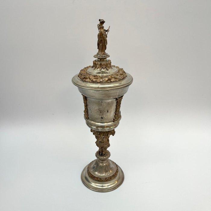 Duitsland ca. 1867 (50-jarig Advocaten jubileum) - Bokaal -, Antiek en Kunst, Antiek | Zilver en Goud