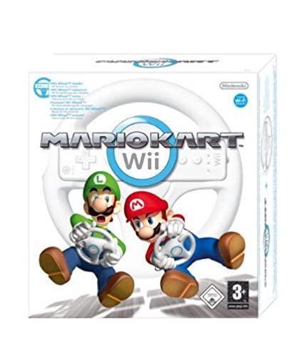 Mario Kart Wii & Nintendo Wii Wheel in Doos (Wii Games), Games en Spelcomputers, Games | Nintendo Wii, Zo goed als nieuw, Ophalen of Verzenden
