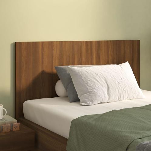 vidaXL Tête de lit Chêne marron 120x1,5x80 cm Bois, Maison & Meubles, Chambre à coucher | Lits, Neuf, Envoi