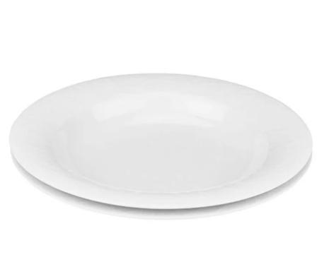 2dekans | Rosenthal Set van 2 Diepe Borden, 24 cm, Wit,, Huis en Inrichting, Keuken | Servies, Ophalen of Verzenden