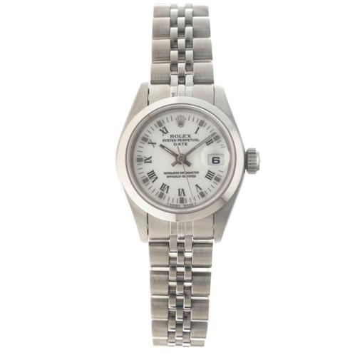 Rolex Oyster Perpetual Lady Date 26 69160 uit 1998, Handtassen en Accessoires, Horloges | Dames, Verzenden