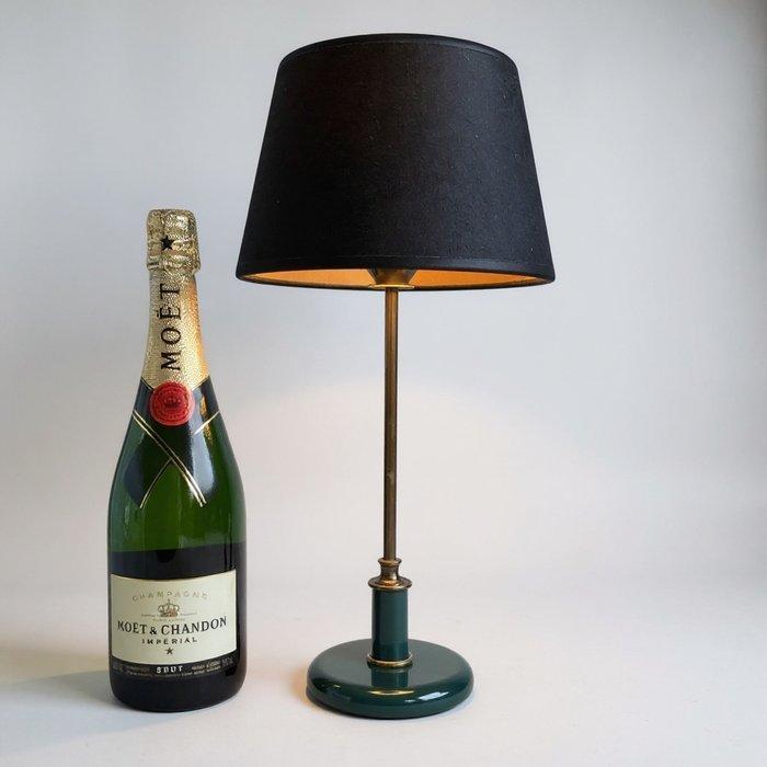 AGI - Tafellamp - Groene chique lamp - Staal, Antiek en Kunst, Curiosa en Brocante