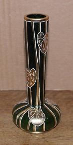 Vase - Jugendstill - Jaspisglas - Verre noble de Harrach