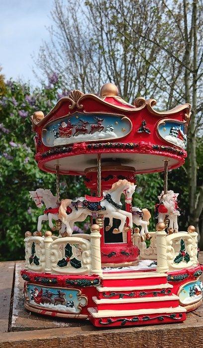 Kerstdecoratie - draaimolen - kunstof, Diversen, Kerst