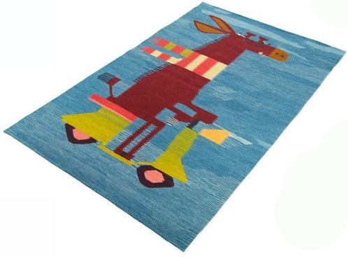 Kelim de designer tissé à la main - pièce de collection -, Huis en Inrichting, Stoffering | Tapijten en Vloerkleden