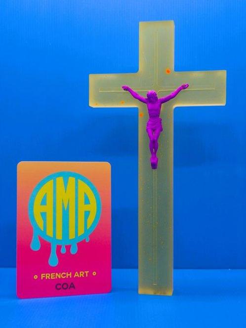 AMA (1985) - Neon Paradise, Antiek en Kunst, Kunst | Schilderijen | Modern
