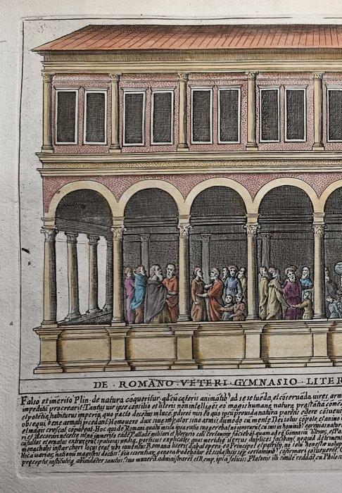 Italie - Latium / Rome; G. Lauro - De Romano Veteri Gymnasio, Boeken, Atlassen en Landkaarten