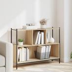 vidaXL Boekenkast 102x28x77,5 cm bewerkt hout sonoma, Huis en Inrichting, Verzenden, Nieuw