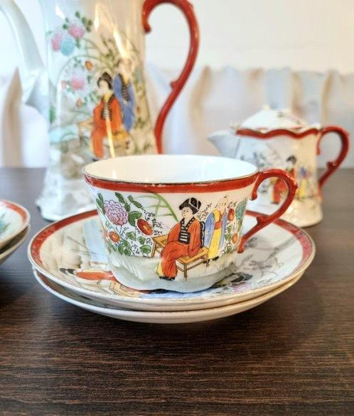 Kuznetsov - Service à thé et café (9) - Porcelaine - antique, Antiek en Kunst, Antiek | Glaswerk en Kristal