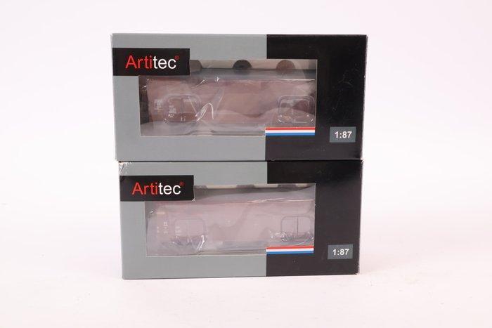 Artitec H0 - 20.162.06/20.163.02 - Modeltrein goederenwagon, Hobby en Vrije tijd, Modeltreinen | H0