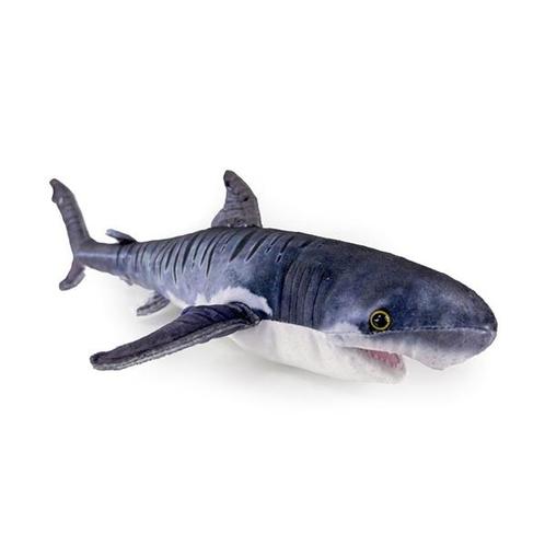 Pluche haai 33 cm, Kinderen en Baby's, Speelgoed | Knuffels en Pluche, Overige typen, Nieuw, Verzenden