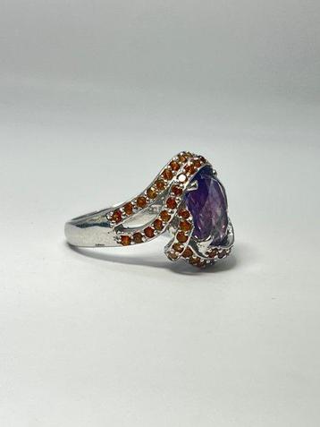 Sans Prix de Réserve - Bague amulette Argent - 9.70ct. tw.