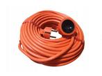 Veiling - Stevige Oranje Verlengkabel 50m – Ideaal voor Tu
