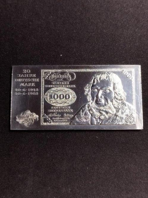 Allemagne. 1000 Mark ND - 75gr (.999), Postzegels en Munten, Munten | Europa | Niet-Euromunten