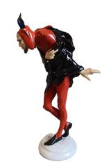 Hutschenreuther - Figure - Figura Mefisto de Gothan -, Antiek en Kunst, Antiek | Glaswerk en Kristal