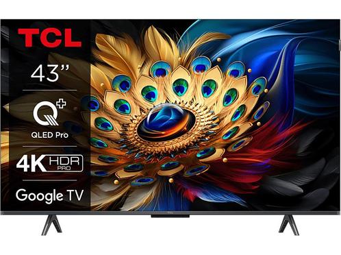 Tcl -   43 Qled Smart 4k (2024) - Zwart, Audio, Tv en Foto, Televisies, 100 cm of meer, Nieuw, Overige merken, 100 cm of meer