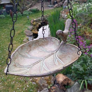 Vasque pour oiseaux - Table à manger - 33 cm - Fonte