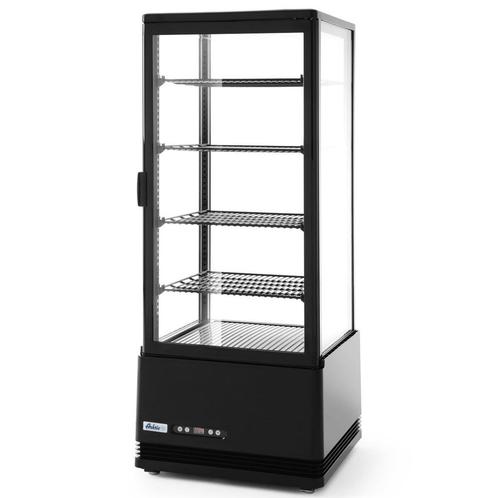 Koelvitrine | 98L | Zwart | +2°C/+6°C | 5 Niveaus |, Zakelijke goederen, Horeca | Keukenapparatuur, Nieuw in verpakking, Verzenden