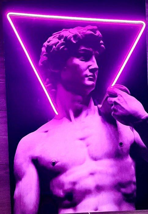 LEDMansion (1995) - David Triangle Led Wall Art, Antiek en Kunst, Kunst | Schilderijen | Modern