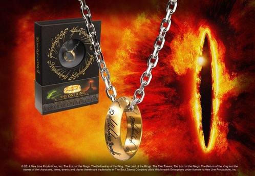 Lord of the Rings Replica 1/1 The One Ring (Stainless Steel), Collections, Lord of the Rings, Enlèvement ou Envoi