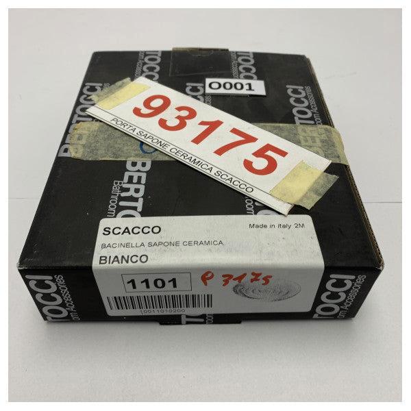 Bieden: Bertocci 10011010200 SCACCO ceramic soap, Doe-het-zelf en Bouw, Sanitair, Ophalen of Verzenden