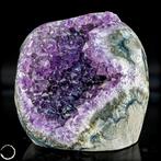 Natürliche Amethyst-Druse met intens violet, Collections