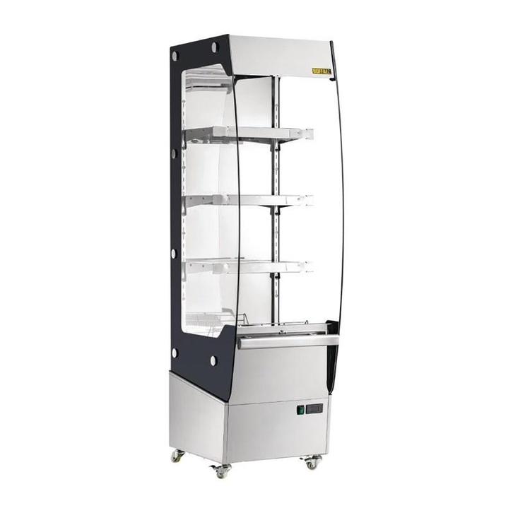 Warmhoudvitrine | 220L | 1,65kW | 4 schappen |, Zakelijke goederen, Horeca | Keukenapparatuur, Nieuw in verpakking, Verzenden