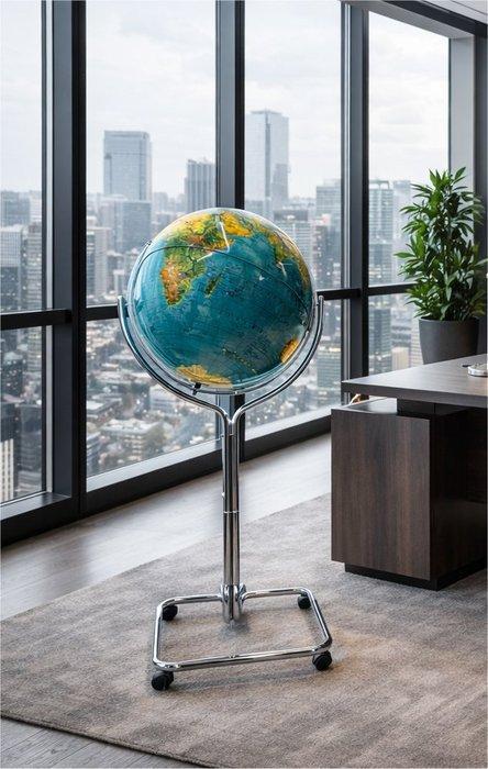 Vloerstaande grote verlichte bol, 150 cm hoog - 1981 -, Antiquités & Art, Curiosités & Brocante