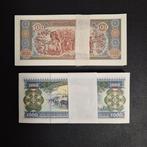 Laos. - 100 x 500 and 100 x 1000 Kip - various dates - Pick