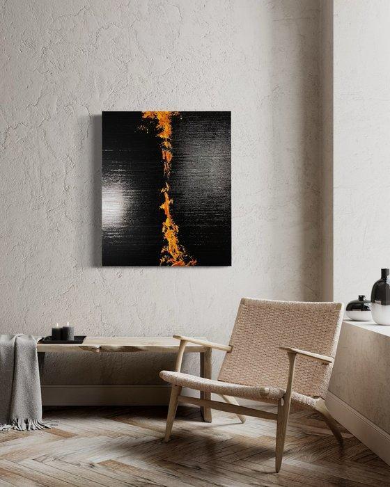 Ronan Martin - Gold & Copper - NO RESERVE PRICE, Antiek en Kunst, Kunst | Schilderijen | Modern