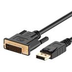 Tweedekans | Garpex® DisplayPort naar DVI 24+1 Kabel - DP, Computers en Software, Ophalen of Verzenden, Nieuw
