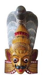 Twee Cobra Demon (Maha Raksa) dansmaskers. - Sri Lanka
