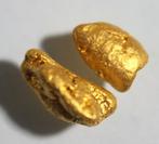 Goud Goud nugget- 1.02 g - (1), Verzamelen, Mineralen en Fossielen