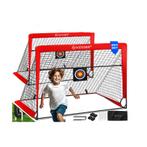 Voetbaldoeltjes - doel en goal set - 2 stuks - met montage, Sport en Fitness, Voetbal, Verzenden, Nieuw